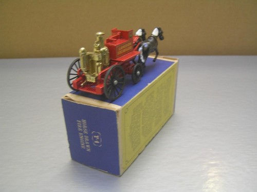 Matchbox Models of Yesteryear Y4 Shand Mason horse drawn fire engine MIB - Picture 5 of 10
