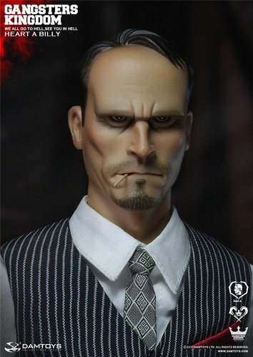 Figura de acción limitada DAMTOYS Gangsters Kingdom Heart A Billy 1/6 nueva en stock - Imagen 10 de 14