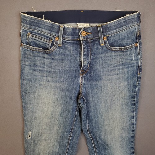 Pantalones de mezclilla Levi's 525 cintura perfecta pierna recta para mujer cintura elástica talla 6 angustia - Imagen 2 de 10