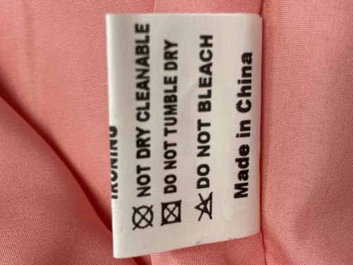 Retro Shift Dress 50s Style Pink Braided Collar Short Sleeve Lined Size Small - Picture 11 of 12
