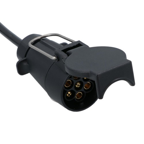 2.5m Trailer Light Electrics Extension Cable Male To Female 7 Pin Plug To Socket - Picture 6 of 7