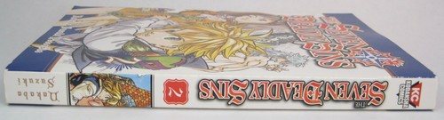 Kodansha Comics Die sieben Todsünden von Nakaba Suzuki Band 2 englischer Manga - Bild 3 von 4
