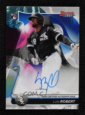 2020 Bowman's Best of Blue Refractor 125/150 Luis Robert #B20-LR Auto 1q7