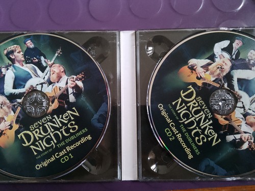 SEVEN DRUNKEN NIGHTS (Story of The DUBLINERS) Original Cast Recording 2x CD RARE - Picture 3 of 4