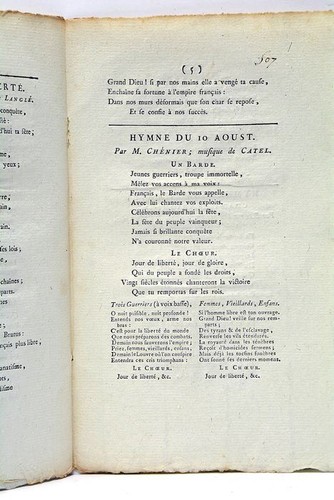 HYMNES CHANTES dans la Séance de la Convention Nationale 1795 - Imagen 5 de 8