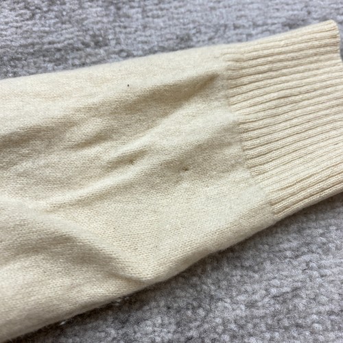 Seide & Kaschmir Strickjacke Pullover Damen Extra Large Beige Hellbraun Outdoor Vorbereitung Damen - Bild 6 von 13