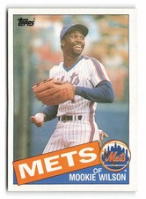 1985 Topps Mookie Wilson #775 New York Mets