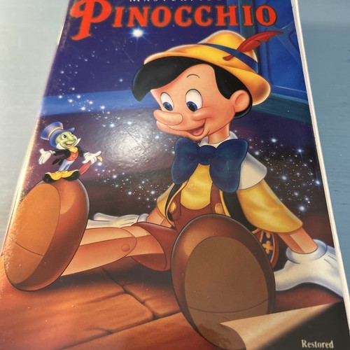 Pinocchio VHS, 1993, “Walt Disney’s Masterpiece.” Tested. Works. Excellent Cond - Imagen 7 de 24
