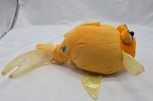 GANZ Retired Webkinz Fantail Goldfish HM218 Plush Stuffed Animal Toy No Code - Picture 4 of 5