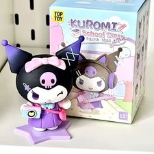 TOP TOY Sanrio Kuromi School Diary Series Blind Box Figure Club Activities New