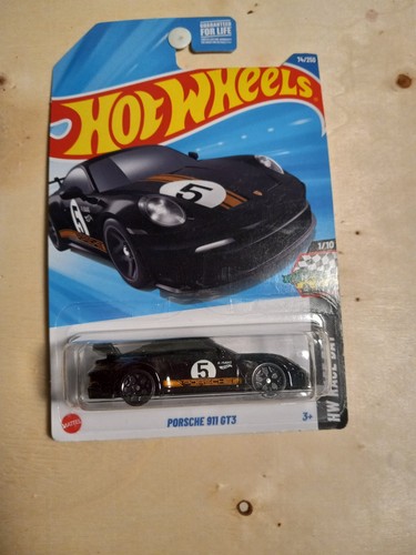 Hot Wheels Porsche 911 GT3 Black.