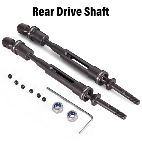 Metall Vordere Und Hintere Antriebswelle 5MM Für Traxxas Slash 727 RC Auto - Picture 8 of 8