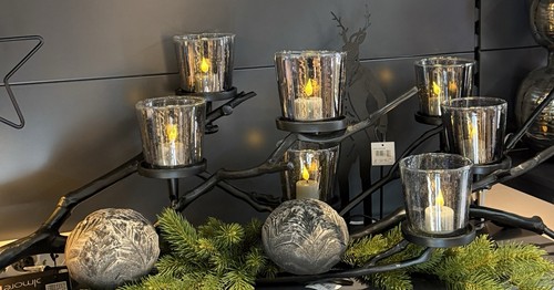 Diga Colmore Kerzenständer Kerzenhalter Candle Holder Edel NEU RAW Alu schwarz - Bild 2 von 5
