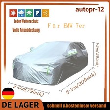 F�r BMW 7er Allwetter Schutz UV Schutz Autoabdeckung Den Au�enbereich Outdoor