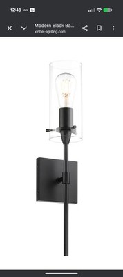 XiNBEi Lighting Wall Sconce, 5.9''X5.9''X15.7''