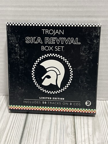 Trojan SKA REVIVAL Box Set 3 CDS Limited Edition 50 Tracks 2003 Complete RARE - Picture 1 of 3