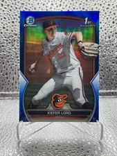 Kiefer Lord 2023 Bowman Draft Chrome 1st Blue Refractor /150 #BDC-137 Orioles