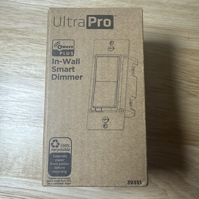 UltraPro Z-WAVE Plus Smart Dimmer - White (39351) (Same as