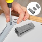 1 Set Folding Brackets: Folding Table Hinge Brackets For Foldable Desk