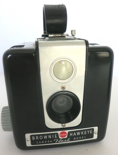 CÁMARA FLASH KODAK BROWNIE OJO DE HALCÓN DE COLECCIÓN CON CAJA - Imagen 2 de 17