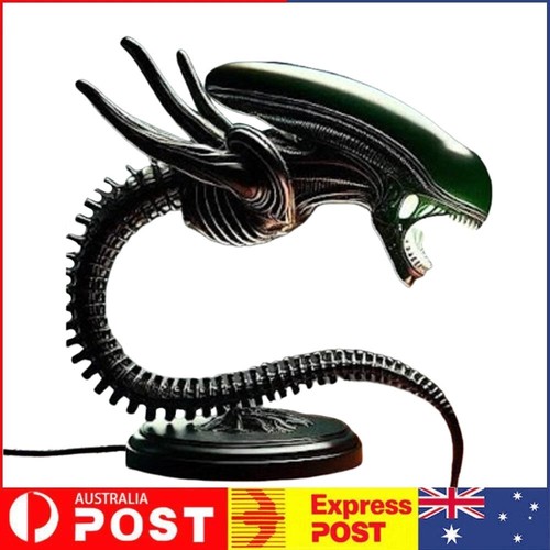 Alien Creature Lamp Stand Resin Creative Table Lamp for Bedroom Decor (Style B)