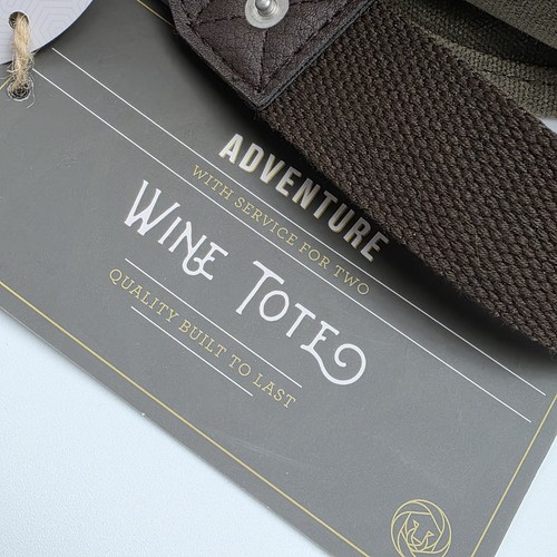 LEGACY a Picnic Time Brand Adventure Wine Tote Bag ONLY NWT  - Picture 7 of 12