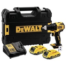 DEWALT Perceuse Visseuse À Batterie 18V Li-Ion DCD708D2T-QW