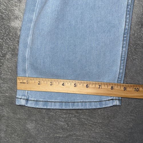 NUEVO Pantalones de mezclilla Wrangler Five Star Premium sueltos juveniles lavado claro talla 16 HUSKY - Imagen 10 de 12