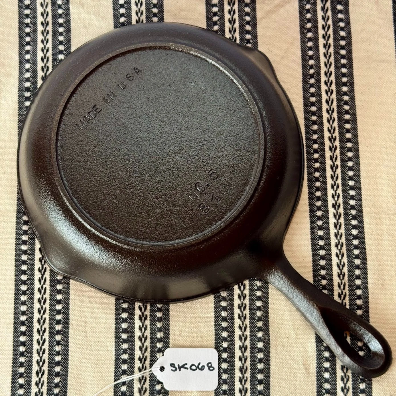 Birmingham Stove & Range Co (BSR) Century Series No. 5 Cast Iron Skillet USA