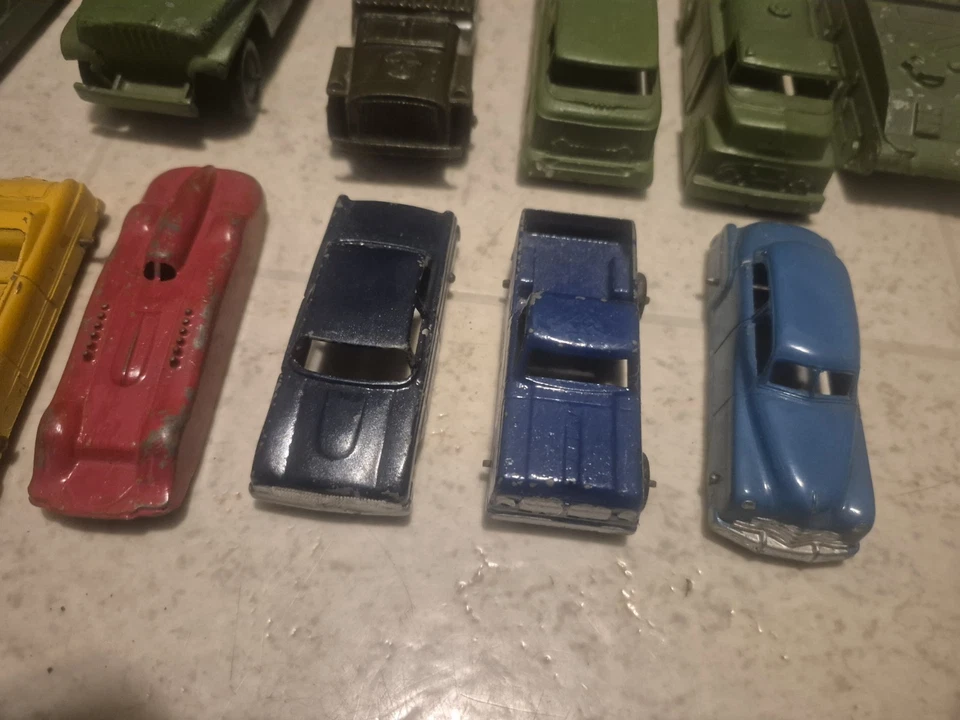 美国陆军汽车卡车 1950 年代 Tootsie 玩具和其他批量 — 第 3/4 张图片