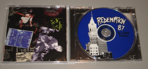 Redemption 87 - All Guns Poolside! (CD, 1998, Blackout! Records) Punk Hardcore - Imagen 4 de 5
