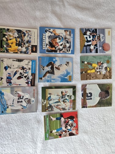 Lote de 10 tarjetas de jugador de fútbol americano de la NFL Tim Biakabutuka PB1