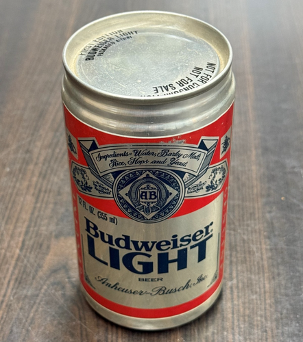 1981 First Edition Budweiser Light Bud Commemorative Can for Display 4/13/81