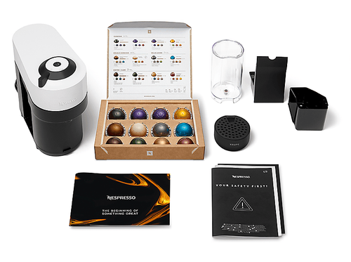 Cafetera de cápsulas - Nespresso® Krups Vertuo Pop XN920110, 1500 W, 0.56 L, Cal - Imagen 3 de 12
