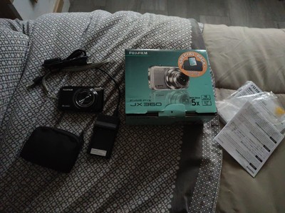 FUJIFILM FINEPIX DIGITALKAMERA JX360 BOX ZUBEHÖR TOP ZUSTAND 16MPX 5X