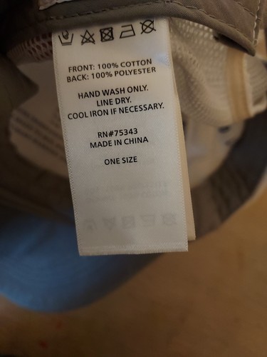 Tommy Bahama Sombrero Hombres Correa Gorra Baja Margarita Cóctel Receta Malla - Imagen 11 de 15