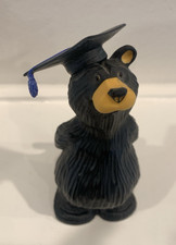 Bearfoots Big Sky Carver Jeff Fleming "Newton" Graduate Graduation Bear