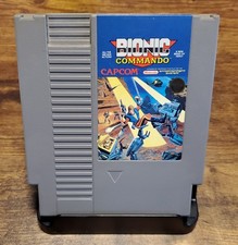 Bionic Commando (Nintendo NES, 1988) Authentic Tested Cartridge Great Condition