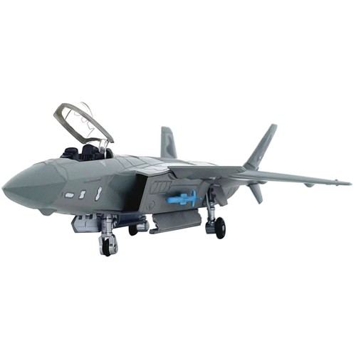 20.3cm Diecast 1/100 Chinese Air Force Chengdu J-20 Fighter Simulation Model - Picture 3 of 13