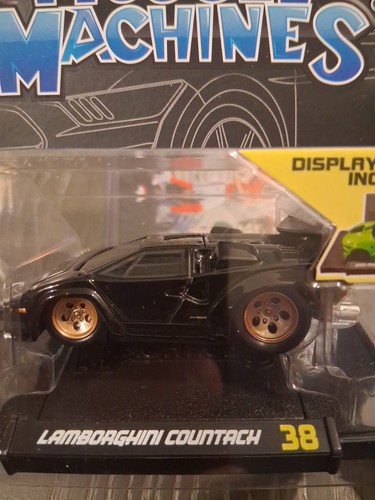 Máquinas musculares Maisto 1/64 mm *negro* lamborghini Countach ¡RARO! ¡Lanzamiento Japón! - Imagen 3 de 4