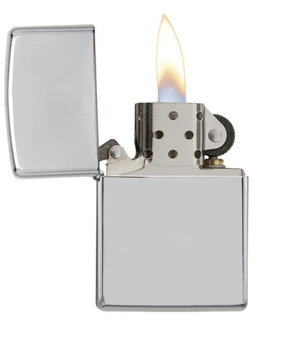 Original Zippo Classic Windproof Lighter – Armor High Polish Chrome Finish - Picture 2 of 6