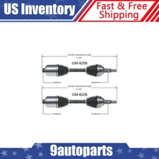 Fits Chevy Malibu Pontiac G6 Saturn Aura Pair Front Left or Right CV Axle Joint