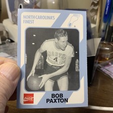 Bob Paxton 1989 Collegiate Collection North Carolina's Finest  Card #130