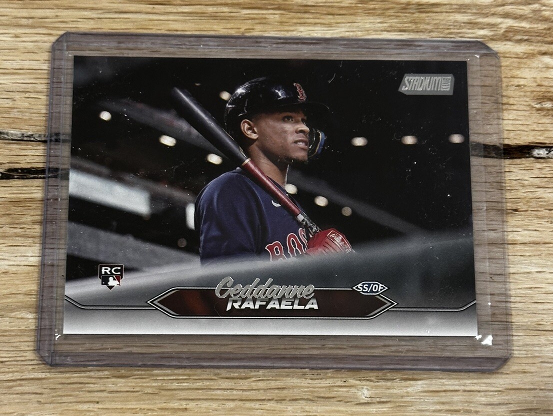 2024 Topps Stadium Club Photo Image Variation #34  Ceddanne Rafaela RC Red Sox