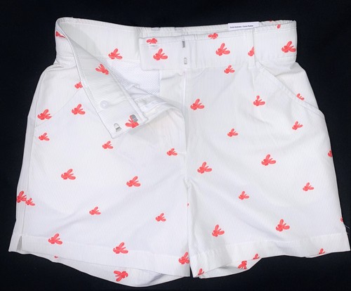 NIKE Dri-Fit Victory Women Golf Shorts In White/Pink Salt Size: Small NWT$75 - Picture 6 of 8