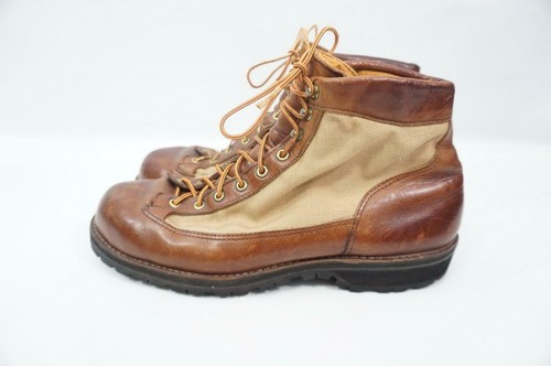 VINTAGE DANNER LIGHT/8066 USED MEN 11.5 EE WIDE LEATHER HIKING/MOUNTANEER BOOTS