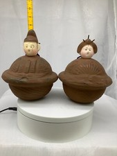 Japanese Clay Bell Ceramic Dorei Asian Antiques old lord princess 102x51x66inch