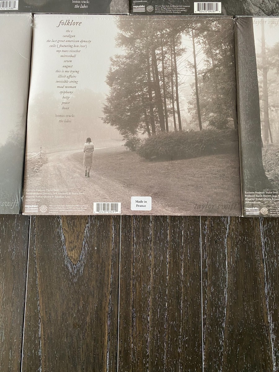 Taylor Swift folklore 未開封 レコード Taylor Swift FOLKLORE Long Pond Studio Sessions Chinese