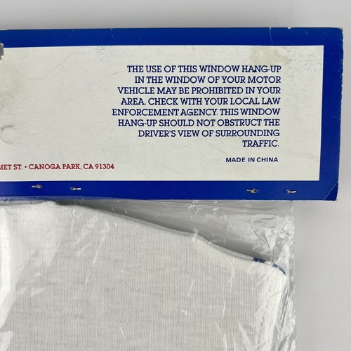 Vintage 1989 Toronto Blue Jays Sports Hang Ups Mini Jersey for Car Window - Bild 4 von 7