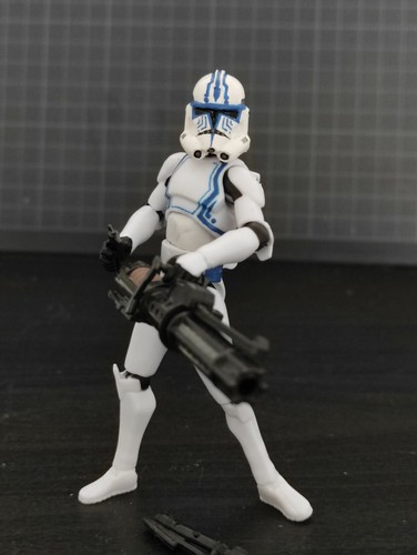 Star Wars Clone Wars Custom 3.75 Hardcase 501st Clone Trooper Phase 2 - Picture 4 of 5